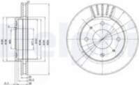 Bremžu diski BG2763 DELPHI