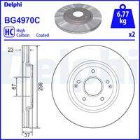 Bremžu diski BG4970C DELPHI