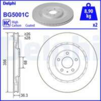 Bremžu diski BG5001C DELPHI