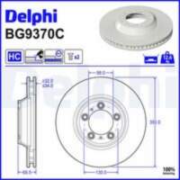 Bremžu diski BG9370C DELPHI