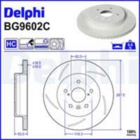 Bremžu diski BG9602C DELPHI