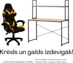 Draco krēsls + Tipo galds