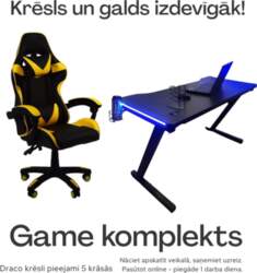 Draco krēsls + galds