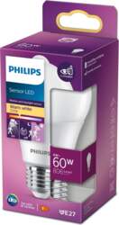 PHILIPS LED ar kustības sensoru60W A60