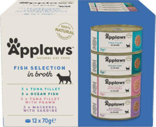 Applaws Fish selection multipack in broth