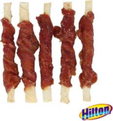 Hilton Duck wrap white rawhide stick