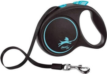 Flexi Automatic leash Black Design M