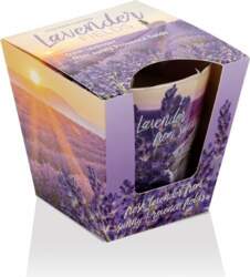 Aromātiskā svece Lavender Fields