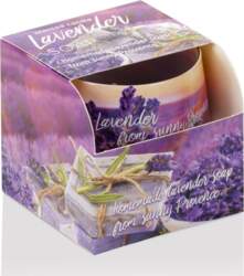 Aromātiskā svece Lavender Fields Soap