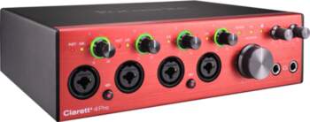 Focusrite Clarett+ 4Pre audio Interfeiss