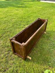 Flower box(2)-Melns/Black