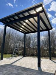 Modular canopy DIY,  3,5mx3,5m-Grafīts/Graphite
