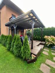 Modular canopy DIY,  7,4mx4m-Grafīts/Graphite
