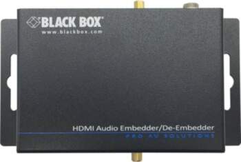 Black Box Audio Embedder/De-embedder - HDMI