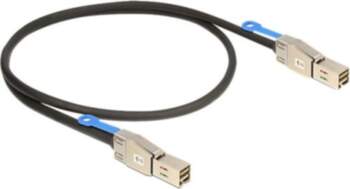 DeLOCK 2m SAS External Cable Black
