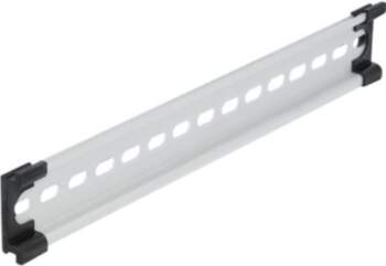 DeLOCK DIN Rail Panel Gray