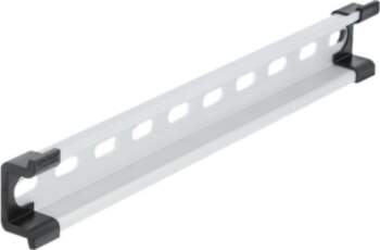 DeLOCK DIN Rail Panel Gray