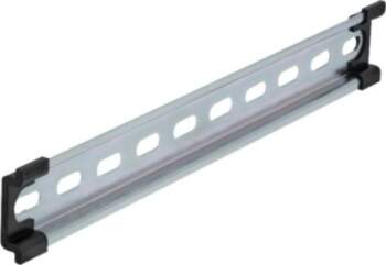 DeLOCK DIN Rail Panel Gray