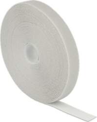 Delock Hook-and-Loop Fastener 10m Gray