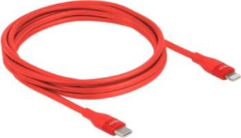 Delock Lightning Cable 2m Red
