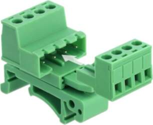 Delock Power Socket Adapter Set Green