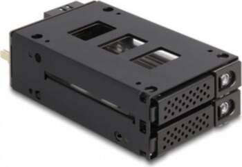 DeLOCK Storage Mobile Rack Black