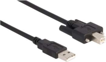 Delock USB Cable 50cm Black
