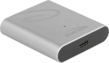 DeLOCK USB Type-C Card Reader aluminum