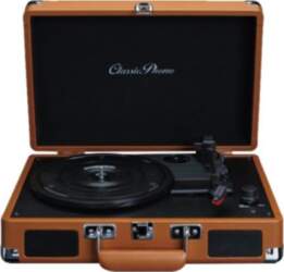 Lenco TT-10 Record Player Brown