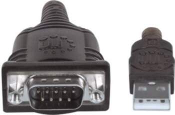 Manhattan Serial Adapter USB 115Kbps Cable