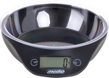 Mesko Kitchen scale with a bowl