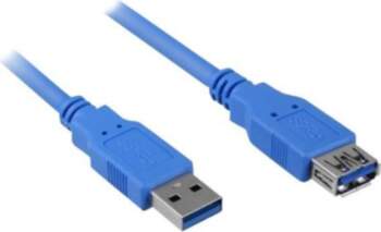 Sharkoon 3m USB Extension Cable, Blue
