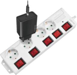 2direct LogiLink 4-Socket Socket Box 16A