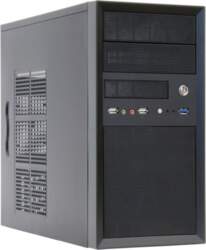 Case CHIEFTEC MiniTower MicroATX Colour Black