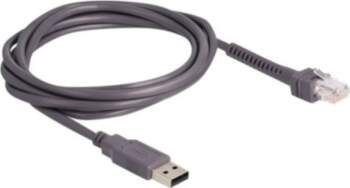 Delock Barcode Scanner Cable 2m Gray
