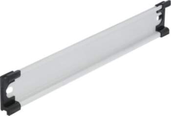 DeLOCK DIN Rail Panel Gray