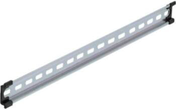 DeLOCK DIN Rail Panel Gray