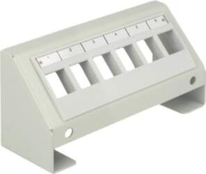 Delock Keystone Multimedia Panel, Grey