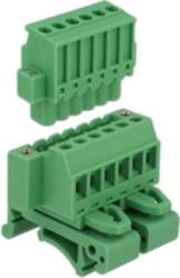 Delock Power Socket Adapter Set Green
