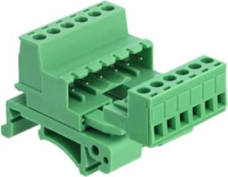 Delock Power Socket Adapter Set Green