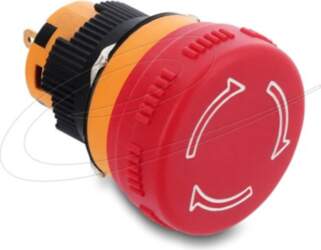 Delock Red Push Button