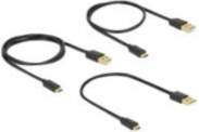 Delock USB Cable Kit Black