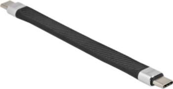 Delock USB Type-C Cable 13cm Black
