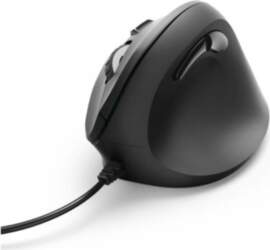 Hama Vertical Ergonomic Optical Cable Black