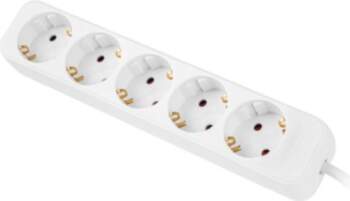 Lanberg Socket Box 5-Socket 10A White