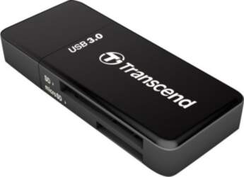 MEMORY READER FLASH USB3 BLACK/TS-RDF5K TRANSCEND