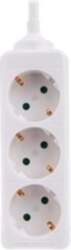 Prokord 3-Pin Socket Box White 3m
