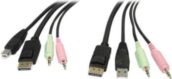 StarTech.com 6ft 4-in-1 USB DisplayPort®
