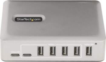 StarTech.com 7-Port USB-C Hub, 5x