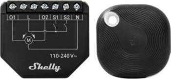 WiFi Shelly Shutter + BLU Button